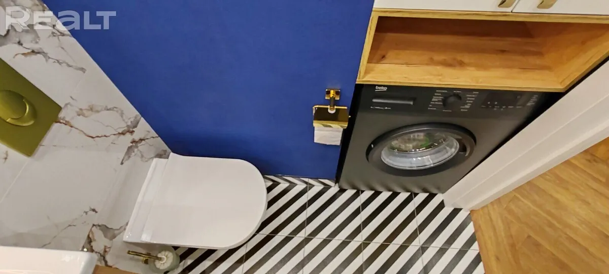 Ванна ў кватэры на Горкага 65