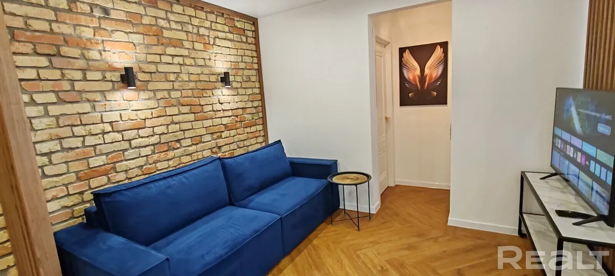 Інтэр'ер у кватэры на Горкага 65