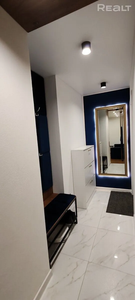 Калідор у кватэры на Горкага 65