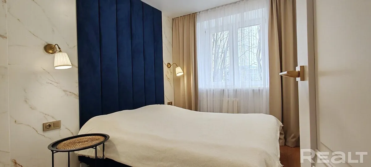 Спальня ў кватэры на Горкага 65