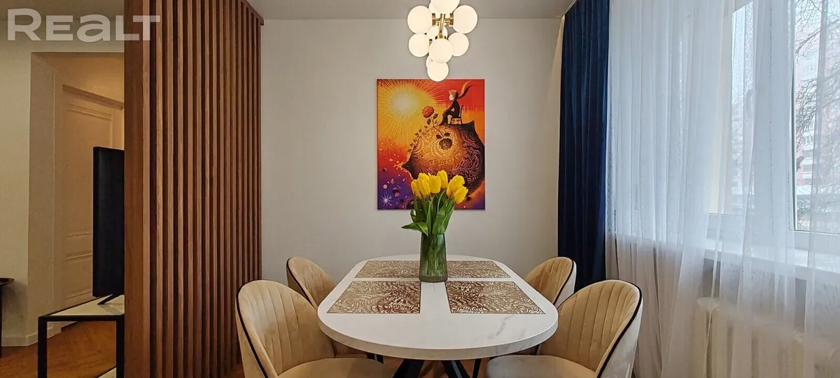 Інтэр'ер у кватэры на Горкага 65