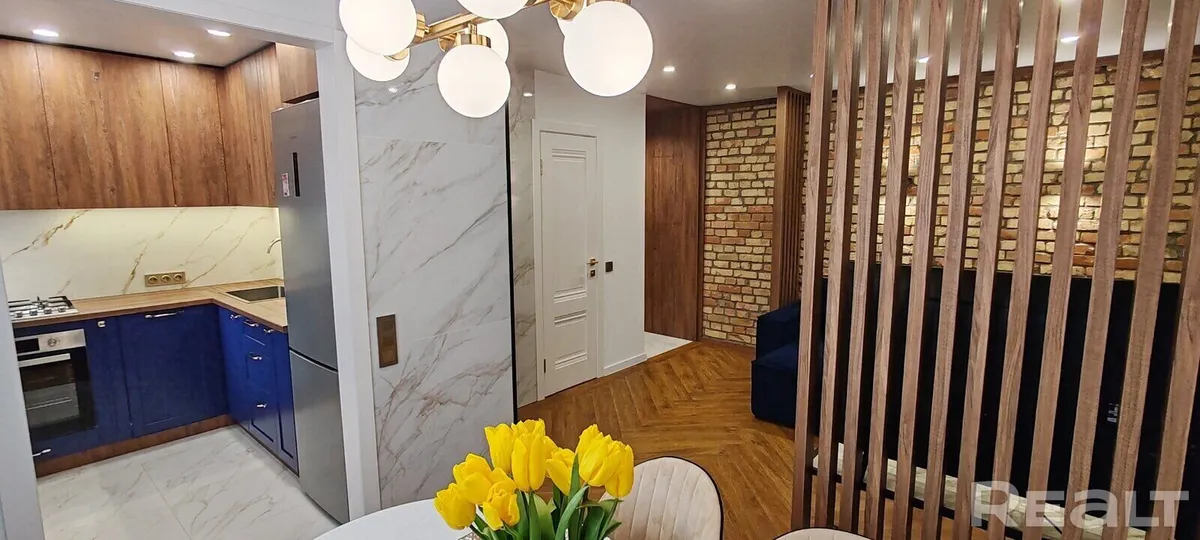 Зала ў кватэры на Горкага 65