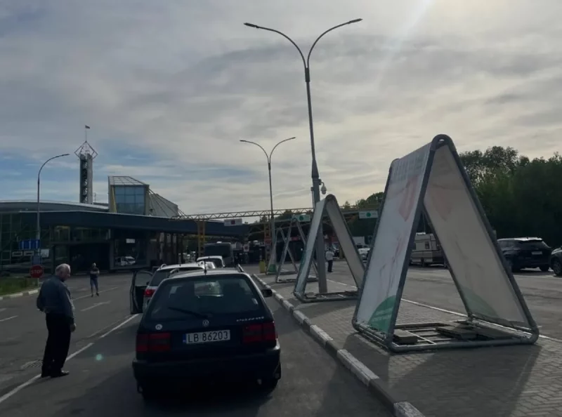 На границе с Польшей в Бресте