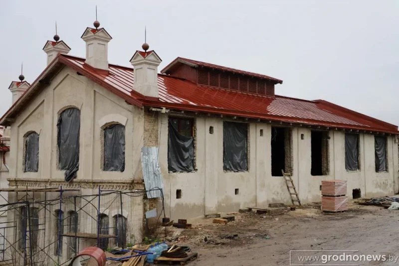 Музей, арт-пространство, галерея белорусских брендов. Что будет внутри гродненского пивзавода после реконструкции Гродненский пивзавод в мае 2024. Фото: grodnonews.by