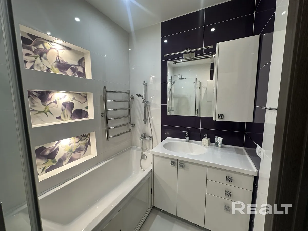 Санузел в квартире на Белых Росах