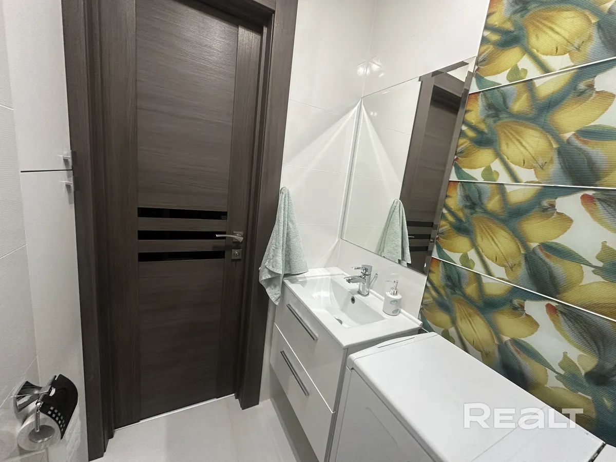 Санузел в квартире на Белых Росах