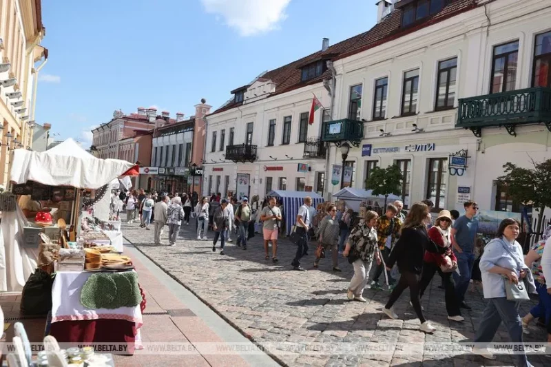 Второй день Фестиваля национальных культур в Гродно. Фото: БелТА