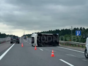 маршрутка перевернулась под Щучином