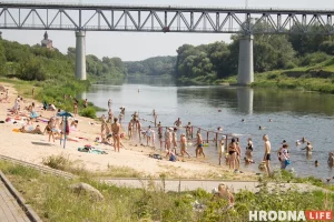 Центральный пляж в Гродно. Фото: Hrodna.life