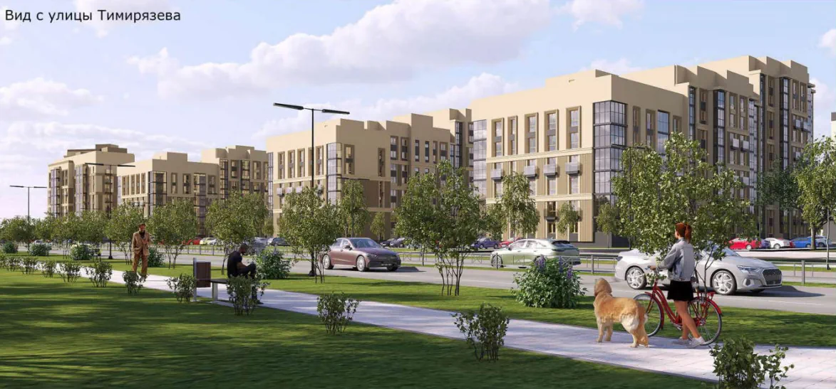 Стала вядома, як будзе выглядаць новы раён на падоўжанай вуліцы Астроўскага