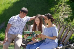 Студенты языковой школы ГрГУ. Летняя школа русского языка в Гродно