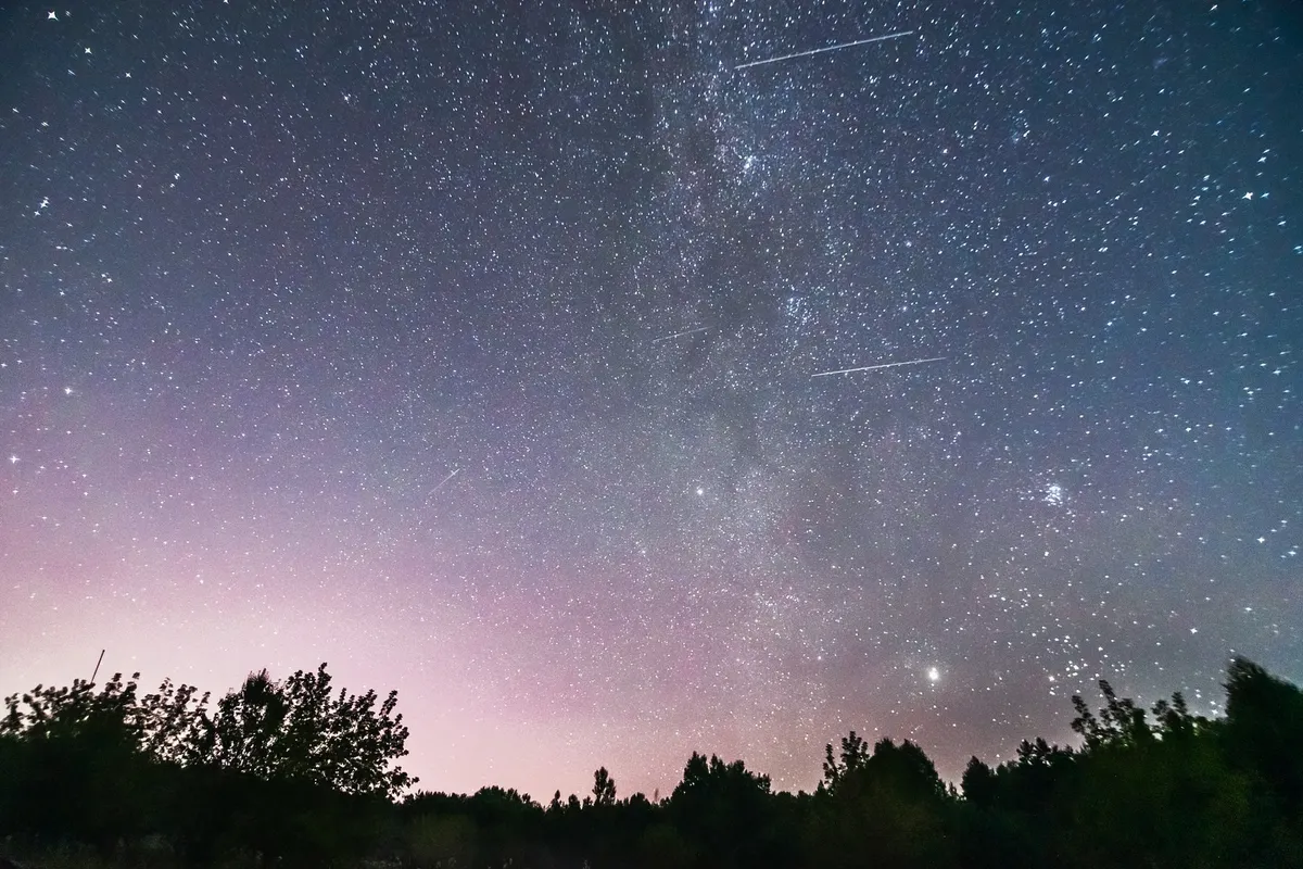 Метеорный поток Персеиды. Фото: .instagram.com/tema_amelyanchik/