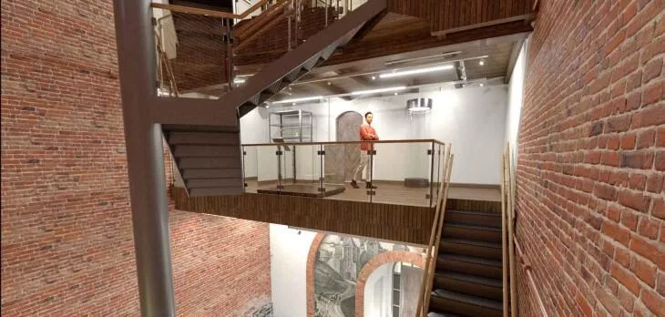 экспазіцыя ў вежы Шчытоўка Навагрудскім замку