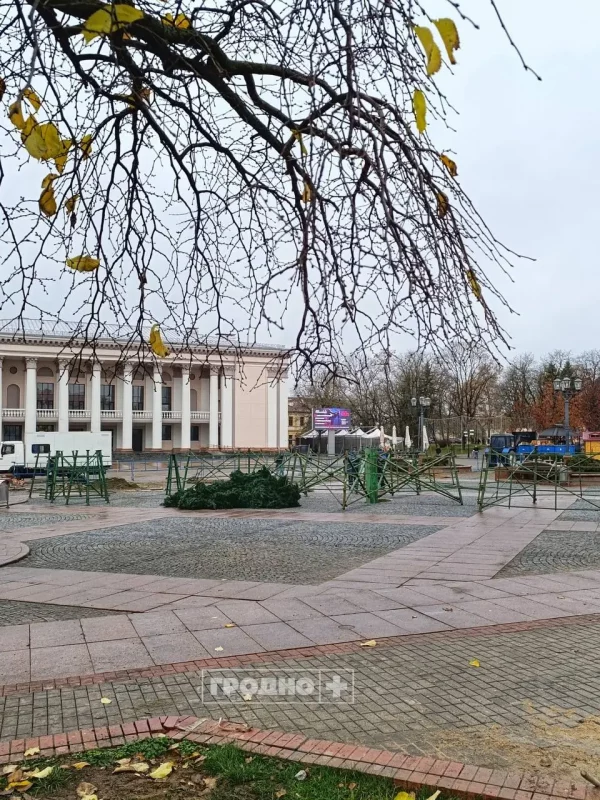 280 тысяч лампочек и звездное небо — как украсят Гродно к зимним праздникам 