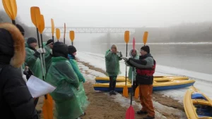 Гродненская область заработала на туристах на 61% больше, чем в прошлом году. Кто и зачем едет в Гродно и окрестности Зимний сплав на байдарках по Неману