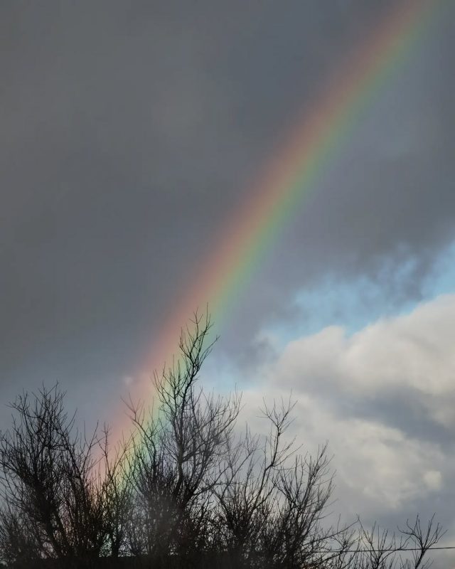 В Гродно заметили зимнюю радугу - это редкое явление в это время года