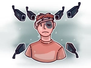 Силовики пользуются отключениями камер для ухода от наказания. Иллюстрация: Татьяна Савич для Hrodna.life