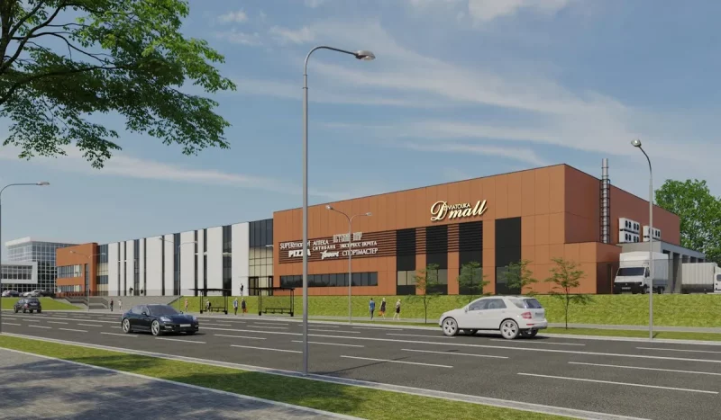 Проект торгового центра Dzieviatouka Mall