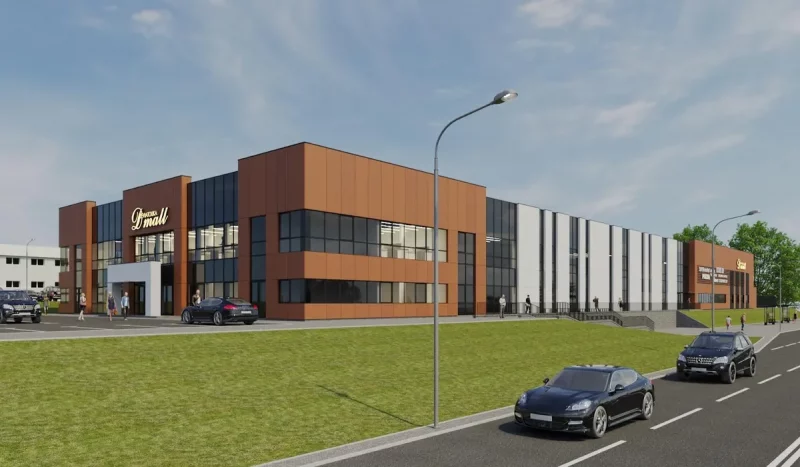 Проект торгового центра Dzieviatouka Mall