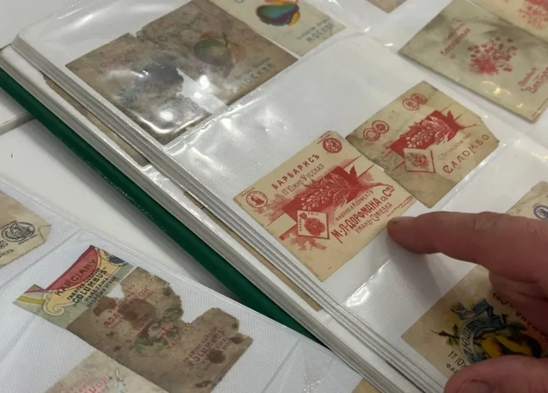 120 лет назад в Гродно печатали конфетные обертки для всей Российской империи. Польский коллекционер нашел их в Белостоке