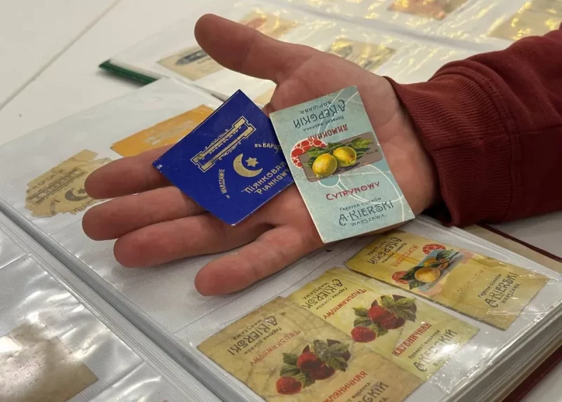 Коллекция оберток гродненской фабрики Лапиных Матеуша Рыдзевского