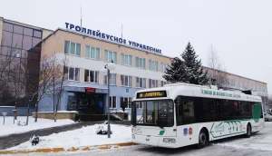 Оплата проезда карточкой и новые электронные табло. Какие изменения готовит гродненский автопарк в 2025 году? Троллейбус в Гродно. Фото: Троллейбусное управление