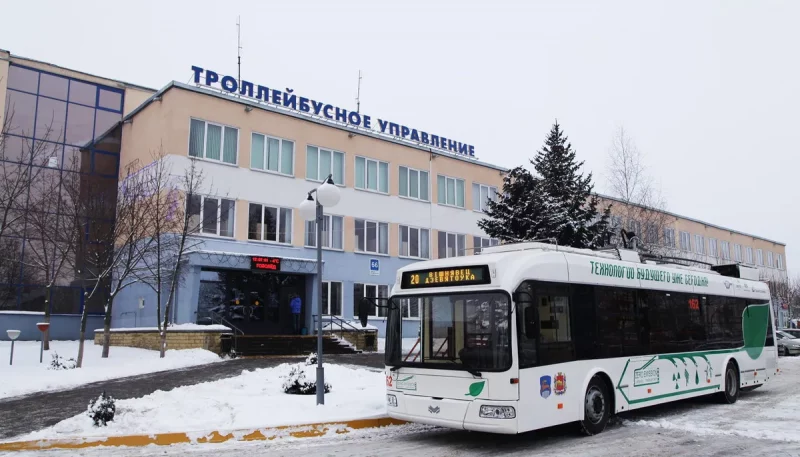 Оплата проезда карточкой и новые электронные табло. Какие изменения готовит гродненский автопарк в 2025 году? Троллейбус в Гродно. Фото: Троллейбусное управление