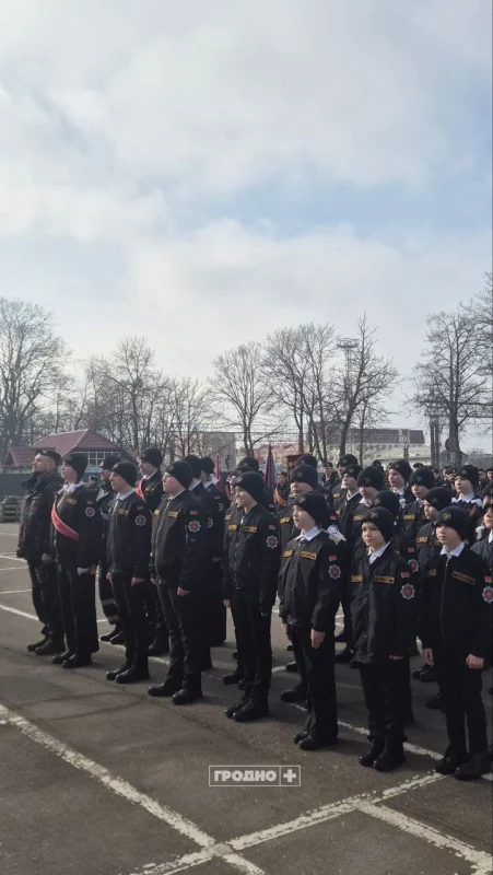 У Гродне адкрыўся 20-ы міліцэйскі ваенна-патрыятычны клуб для дзяцей
