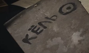 Таинственный "Манускрипт Войнича" и судьба его открывателя: при чем здесь Гродно Вот так в 90-е годы выглядели легендарные надписи «Кель петух». Имитация создана каналом Hrodna 11:27