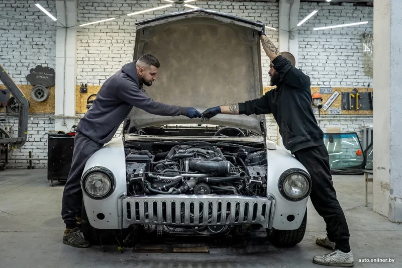 Гродненцы скрестили “Волгу” с Bugatti – результат обошелся им в $120 тысяч