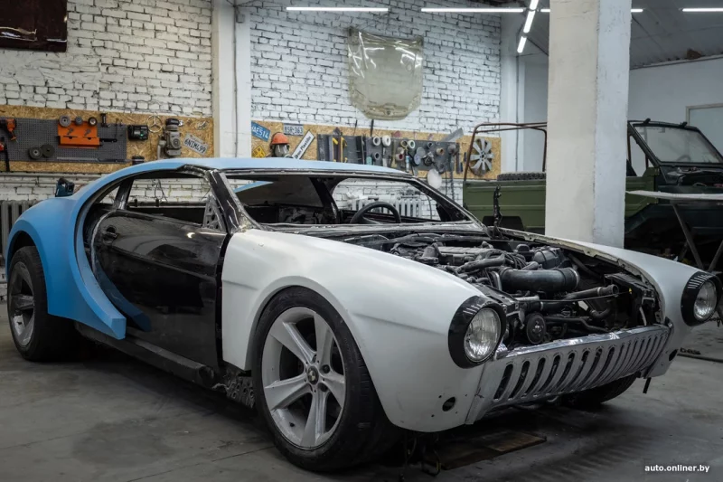 Гродненцы скрестили “Волгу” с Bugatti – результат обошелся им в $120 тысяч