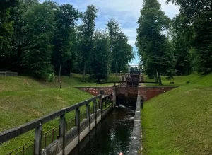На Августовском канале у шлюза Немново появится новое место отдыха Шлюз Немново
