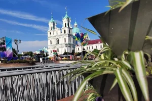 Фарный костел на Советской площади в Гродно. Фото из архива Hrodna.life