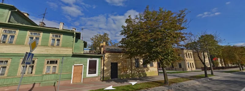 Здания на Филарета в 2016 году