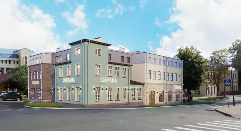 Праект Міцкевіча, 1 пасля перабудовы. Крыніца: Гродзенскі гарвыканкам