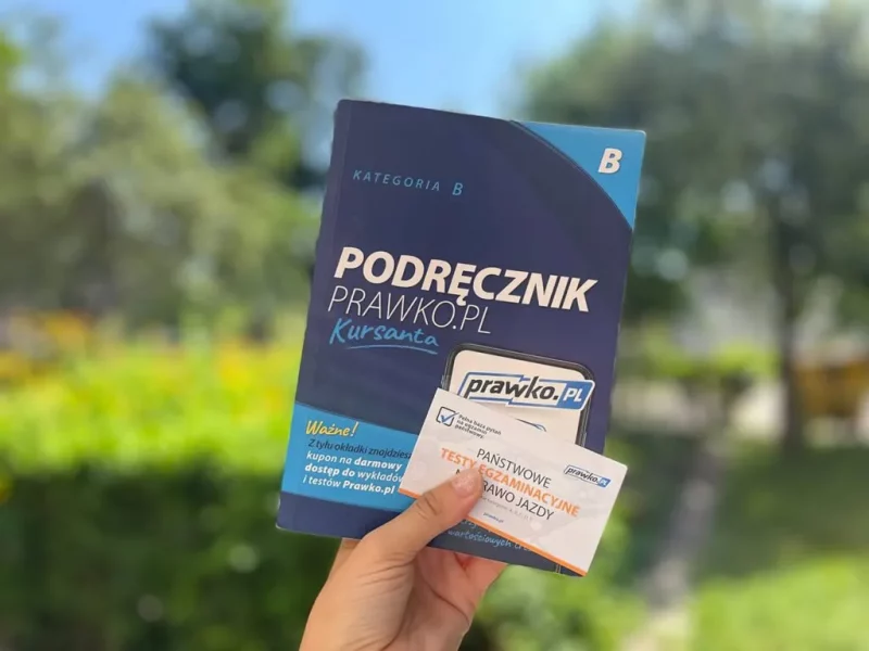 Учебник для сдачи на водительские права в Польше и карта доступа к тестам и лекциям