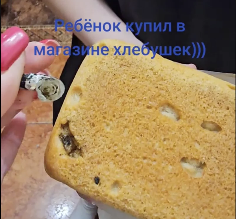 Гродненка обнаружила в хлебе болт. Куда обращаться, если в еде попался инородный предмет? 