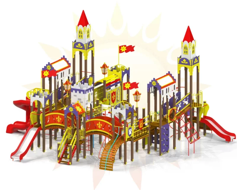 Игровой комплекс "Князь Гедимин". Фото: playground.by