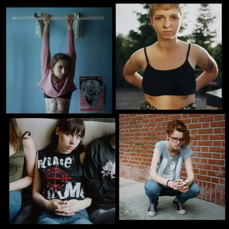 Девушки из гродненской панк-группы Messed Up стали героинями фотопроекта