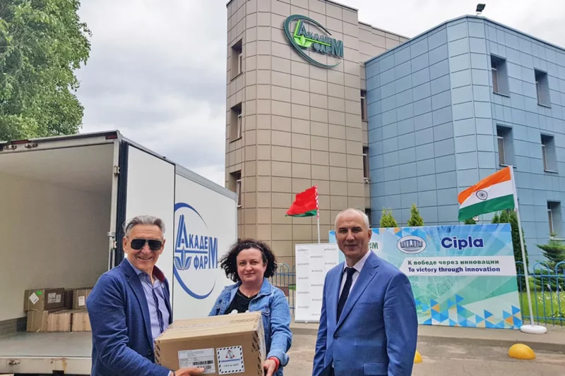 Партия препаратов от ВИЧ поступила на базу «АКАДЕМФАРМ»