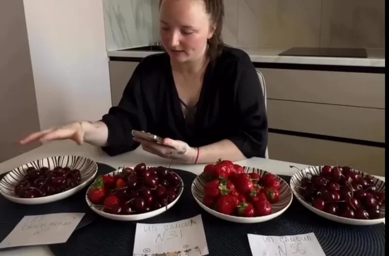 Черешня и клубника в Гродно