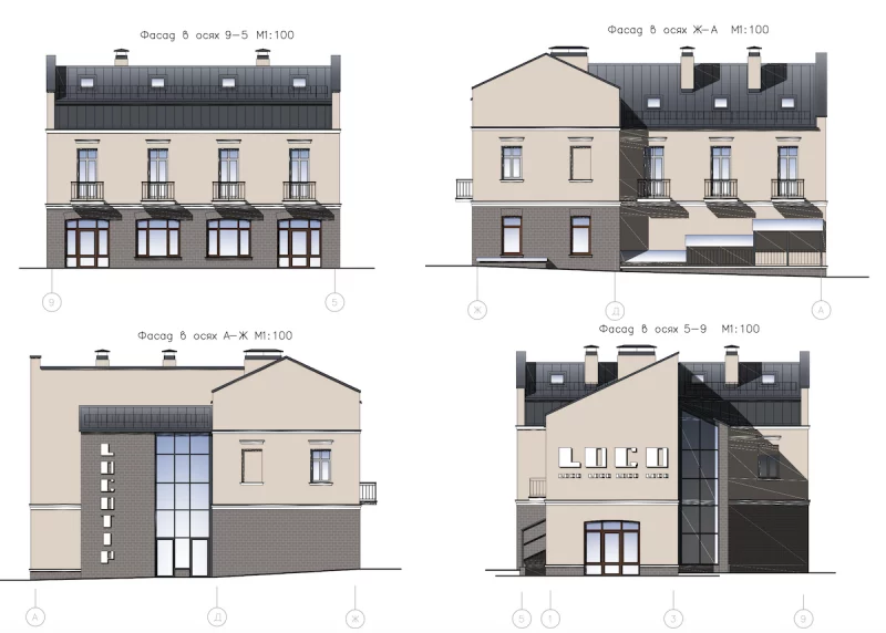 В центре Гродно построят дом “под старину”. Вот как он будет выглядеть