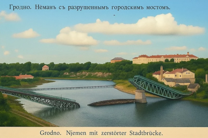 Гродненец с помощью нейросети раскрашивает архивные фото города 