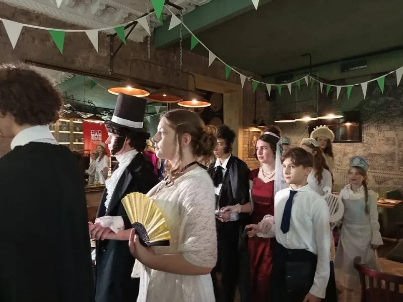 День рождения Пушкина в Гродно в баре "Гости"