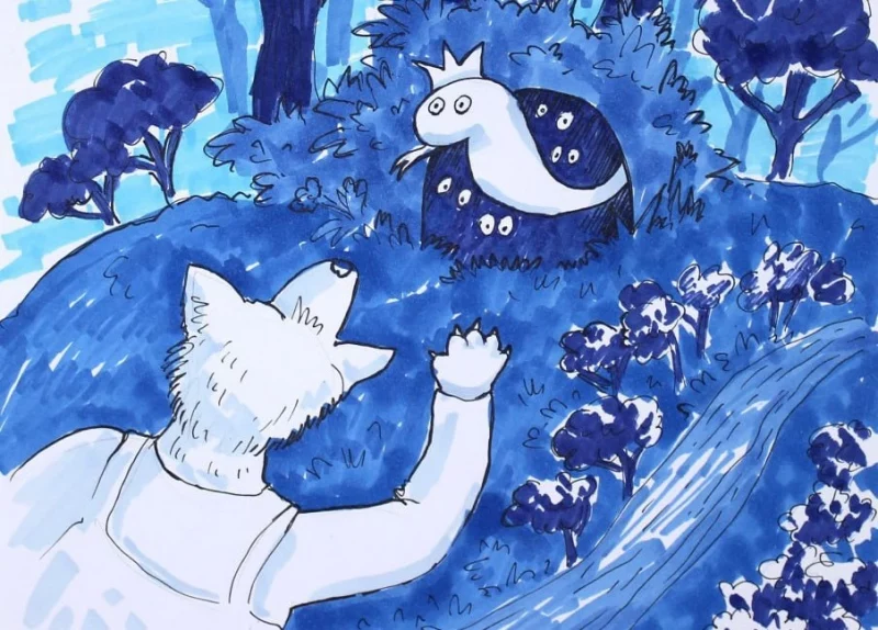 Фрагмент рисунка художницы из Гродно Татьяны Калач