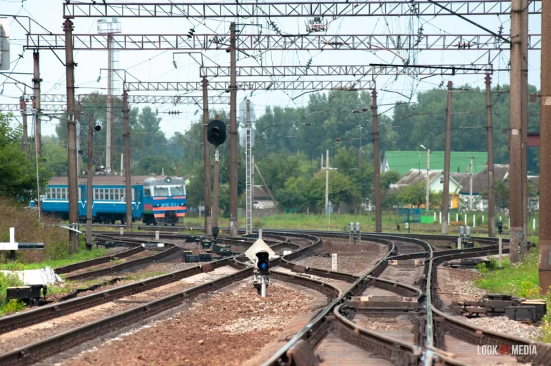 железная дорога поезда