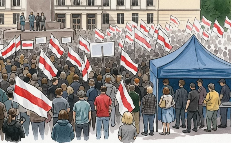 «Часть людей сядет, часть уедет, экономика будет подорвана». Что говорили гродненцы в 2020 году в «будке гласности»