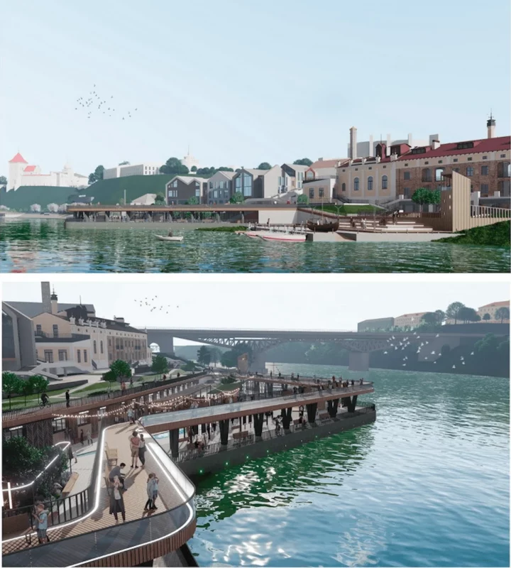 Проект набережной в Гродно выставят на общественное обсуждение: вот сроки
