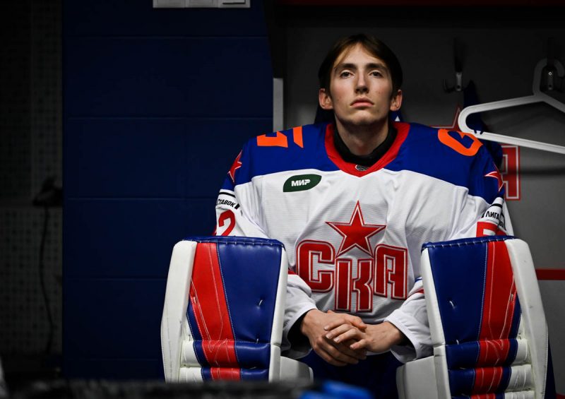 Белорусский вратарь Павел Мойсевич – среди лучших проспектов «Вегас Голден Найтс»