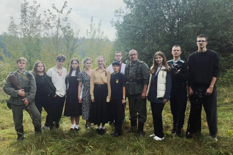 На Гродненщине прокуроры и студенты снимают новый пропагандистский фильм о «геноциде белорусского народа»